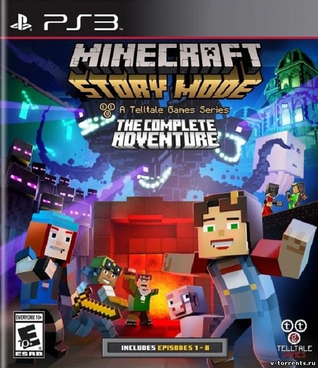 [PS3] Minecraft: Story Mode - The Complete Adventure [EUR/RUS]