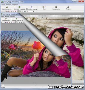 iFoxSoft Photo Crop Editor 2.02 + Portable (2012) Русский + Английский