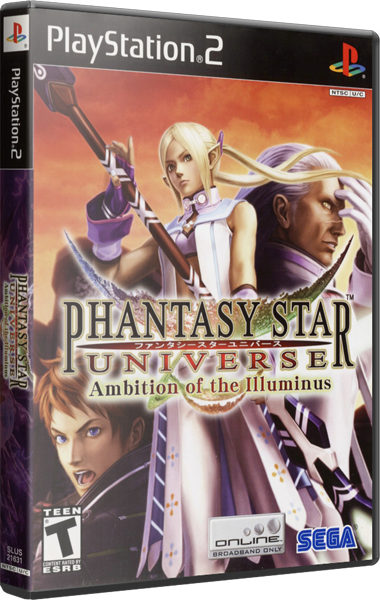 [PS2] Phantasy Star Universe: Ambition of the Illuminus [ENG|NTSC]