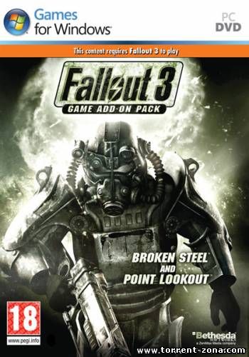 Fallout 3 & Broken Steel, Point Lookout, The Pitt, Operation: Anchorage (2008-2010) Язык озвучки: Русский