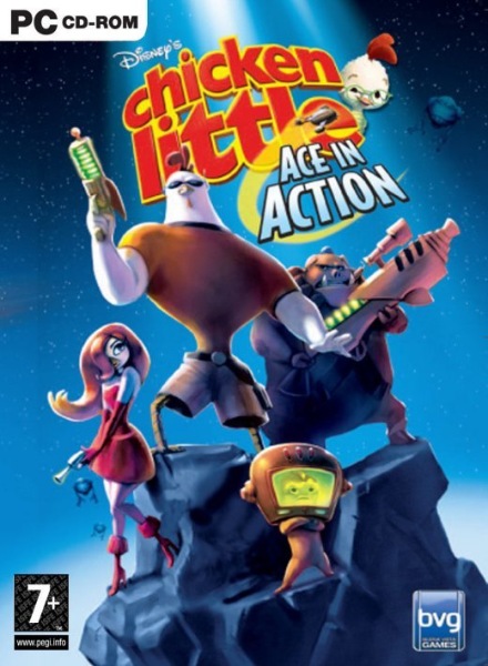 Цыплёнок Цыпа: Герои Галактики / Disney's Chicken Little: Ace in Action (2007) PC | RePack от Yaroslav98